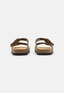 Pier One Leather Unisex - Pantuflas - Stone -Pier One 000fb85e1afd4504bcf13e0042582440