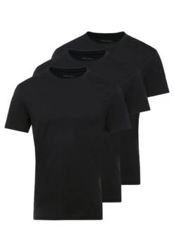 Pier One 3 Pack - Camiseta Básica - Black 8 Pier One 3 Pack - Camiseta Básica - Black -Pier One 005c814e690b4d8d8ed1c6e6ed983c29