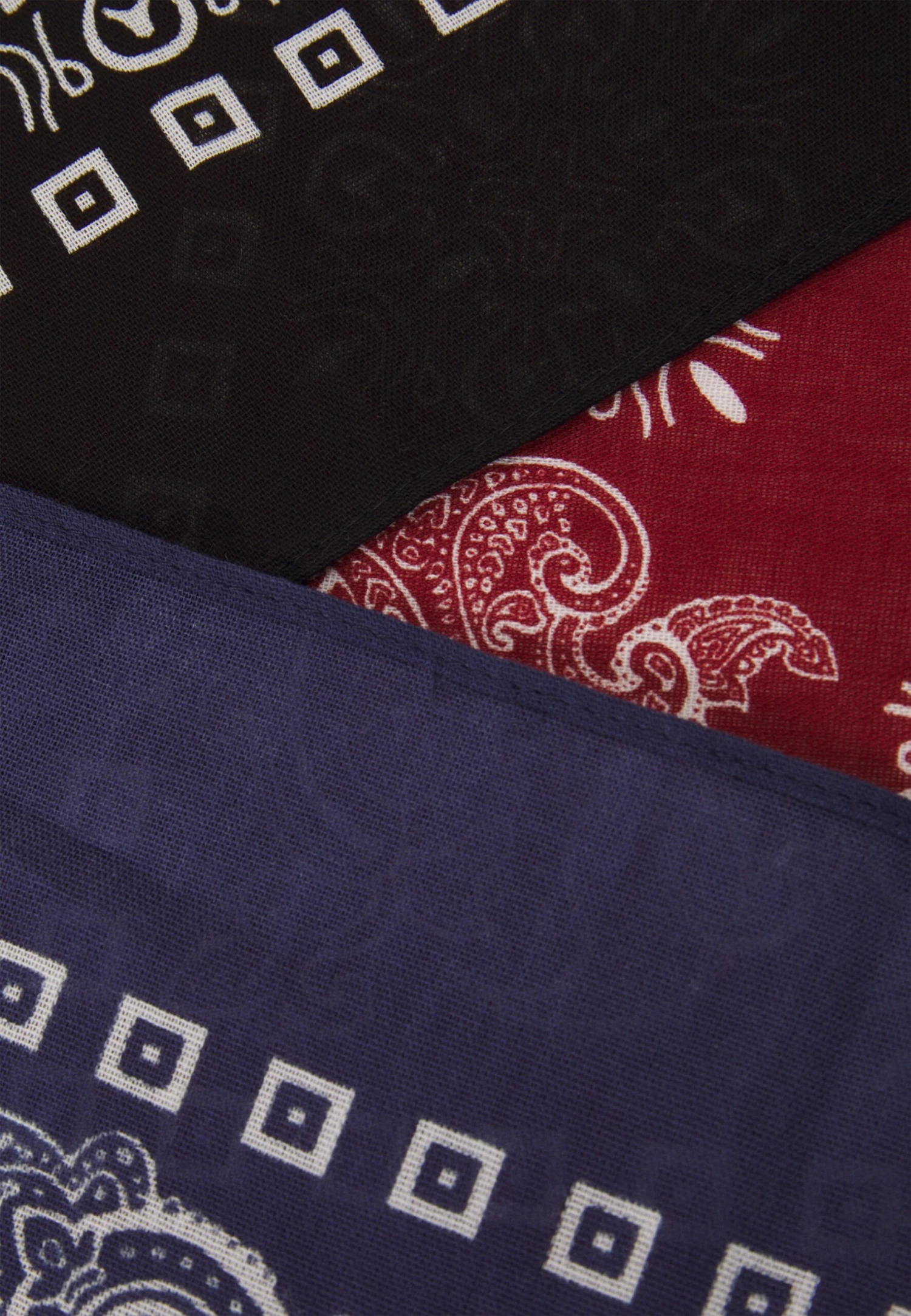 Pier One Unisex - Pañuelo - Black/Blue/Red 3 Pier One Unisex - Pañuelo - Black/Blue/Red - Imagen 3