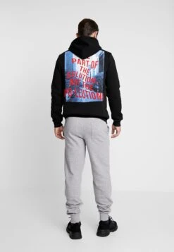 Pier One 2 Pack - Pantalones Deportivos - Black/Mottled Light Gre -Pier One 082b684ed6b7492481fafd77bd2ec4d0