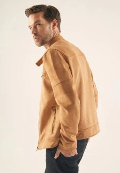 Pier One Chaqueta De Cuero Sintético - Cognac -Pier One 0a0417ef66734e4d9a1d0a70b0e082cc