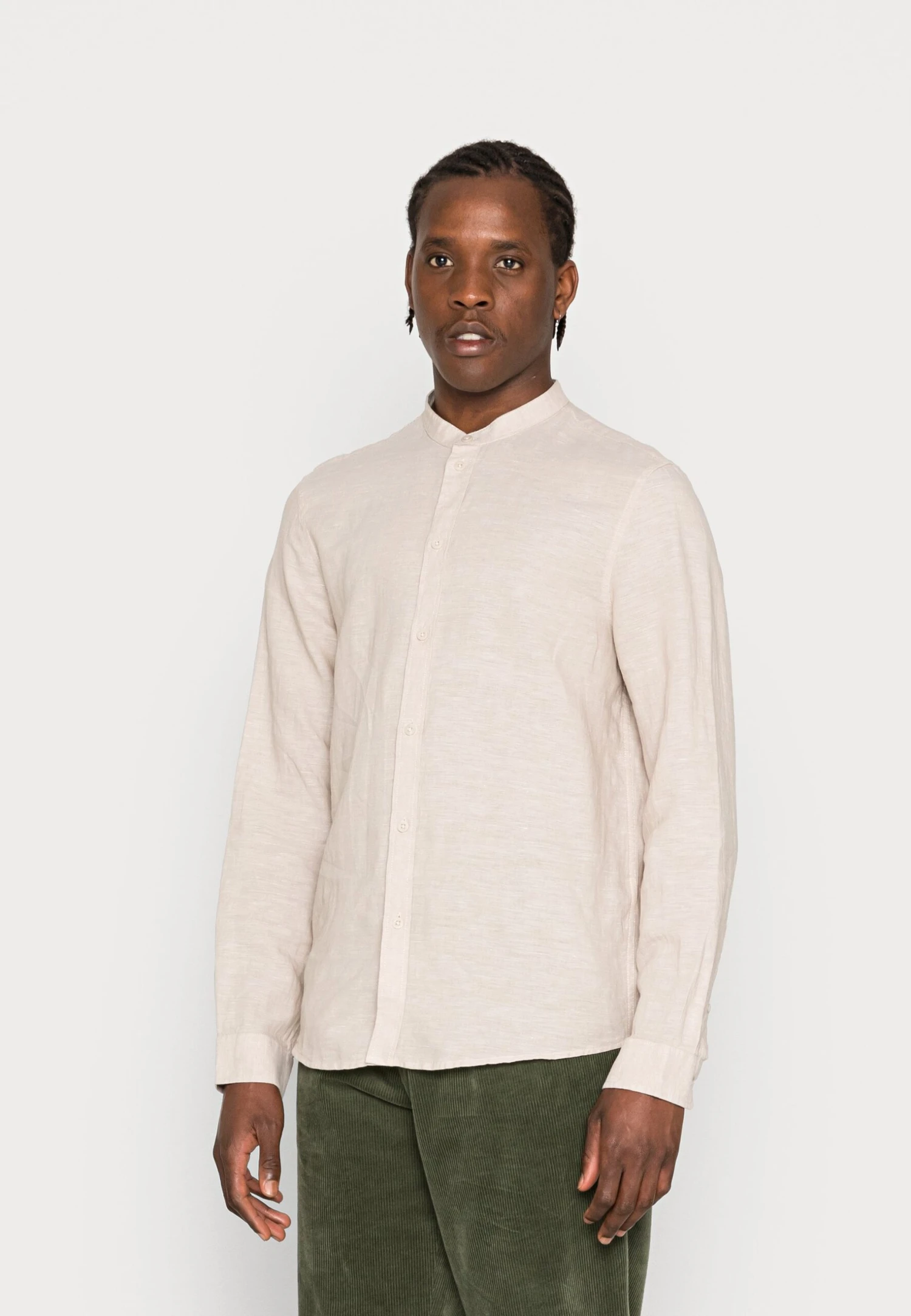 Pier One Camisa - Mottled Beige 1 Pier One Camisa - Mottled Beige