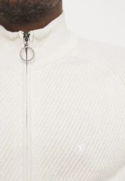 Pier One Chaqueta De Punto - Off White -Pier One 12f50cfec4f740af859fc7d913891ed3