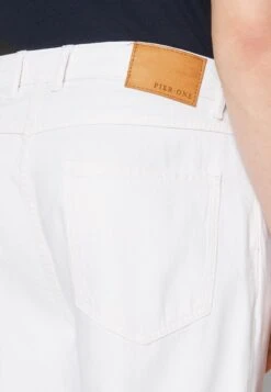 Pier One Vaqueros Boyfriend - White -Pier One 15774f17eb674fa799cc0b0cc36db0c9