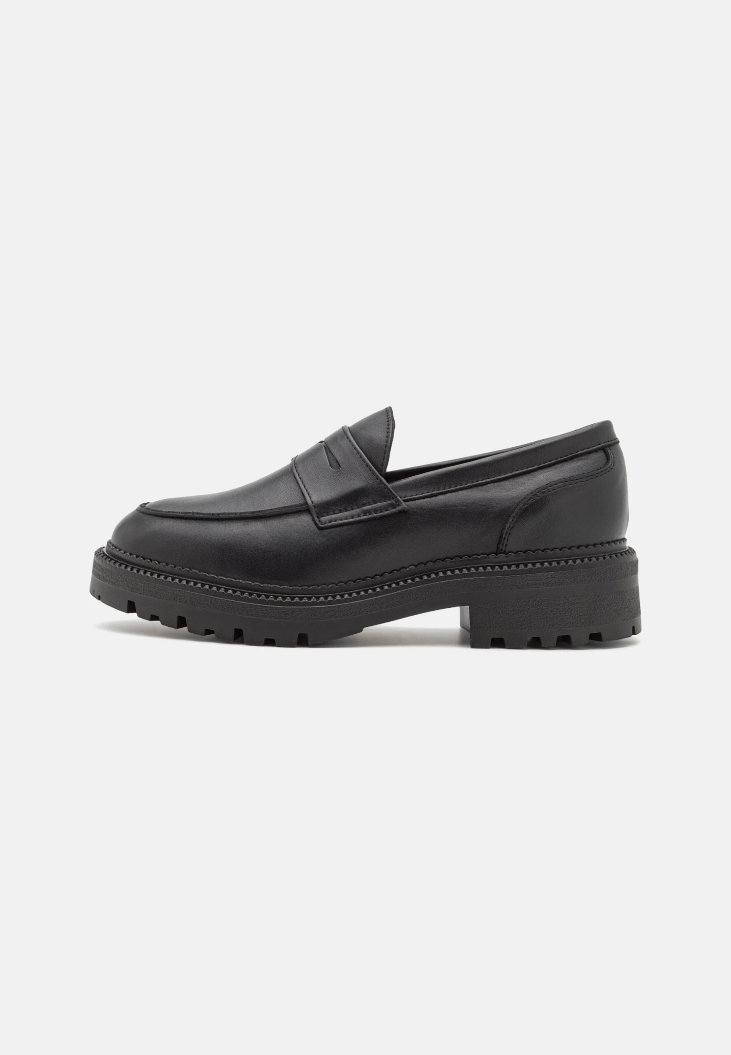Pier One Leather - Mocasines - Black 2 Pier One Leather - Mocasines - Black - Imagen 2