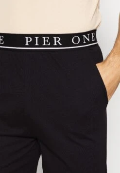 Pier One Pantalón De Pijama - Black -Pier One 1e9dc1d7f16140e7aa8f61ed340d94bd