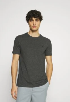 Pier One 5 Pack - Camiseta Básica - Dark Grey/Dark Blue/Olive -Pier One 24cceb91aeb34dcaa9e13165a32869ce