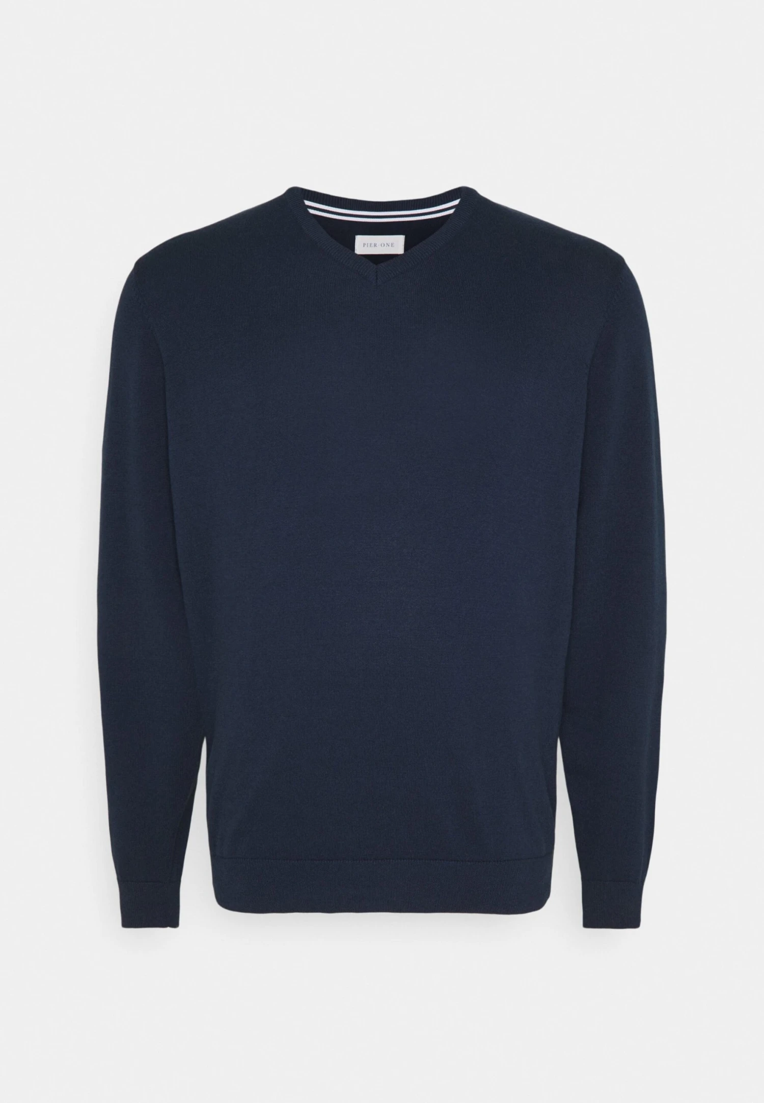 Pier One 2 Pack - Jersey De Punto - Dark Blue/Mottled Dark Grey 4 Pier One 2 Pack - Jersey De Punto - Dark Blue/Mottled Dark Grey - Imagen 4