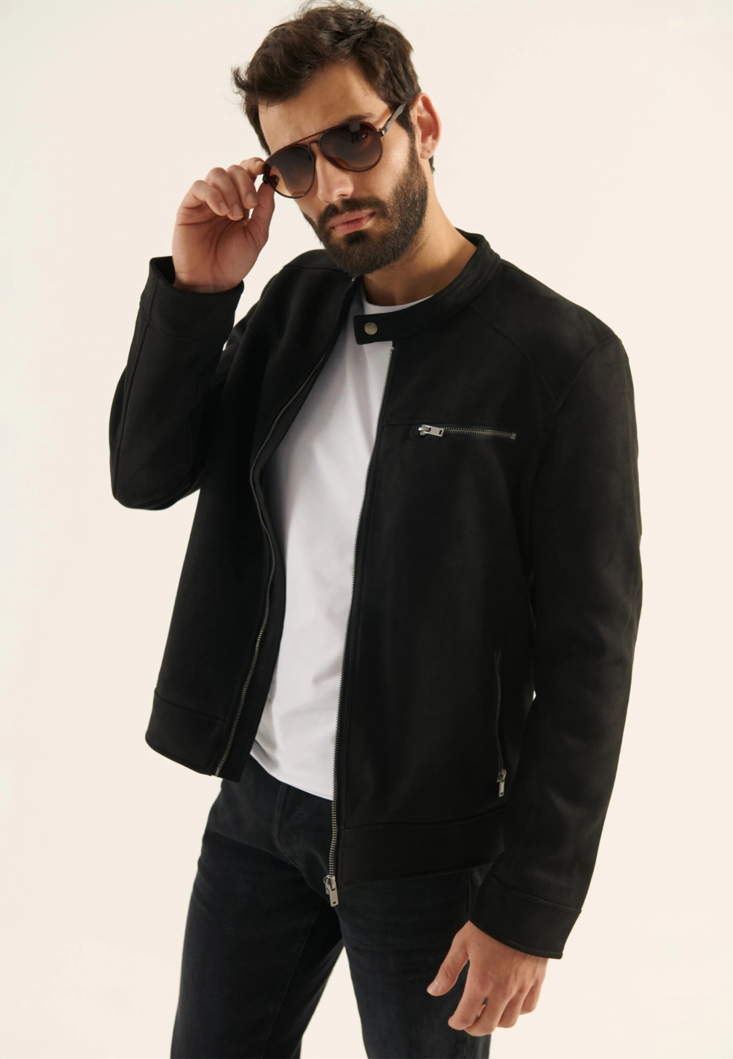 Pier One Chaqueta De Cuero Sintético - Black 1 Pier One Chaqueta De Cuero Sintético - Black