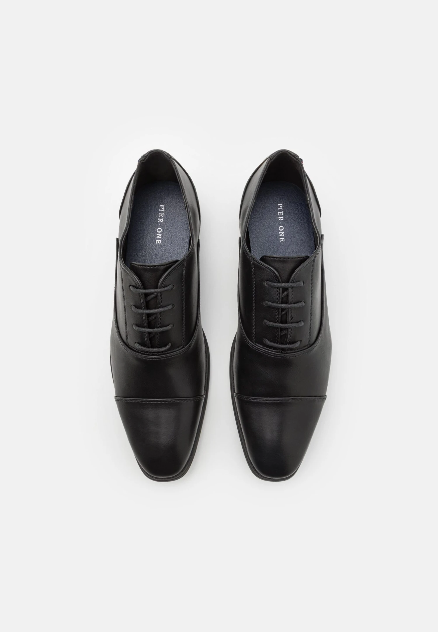 Pier One Unisex - Zapatos Con Cordones - Black 4 Pier One Unisex - Zapatos Con Cordones - Black - Imagen 4