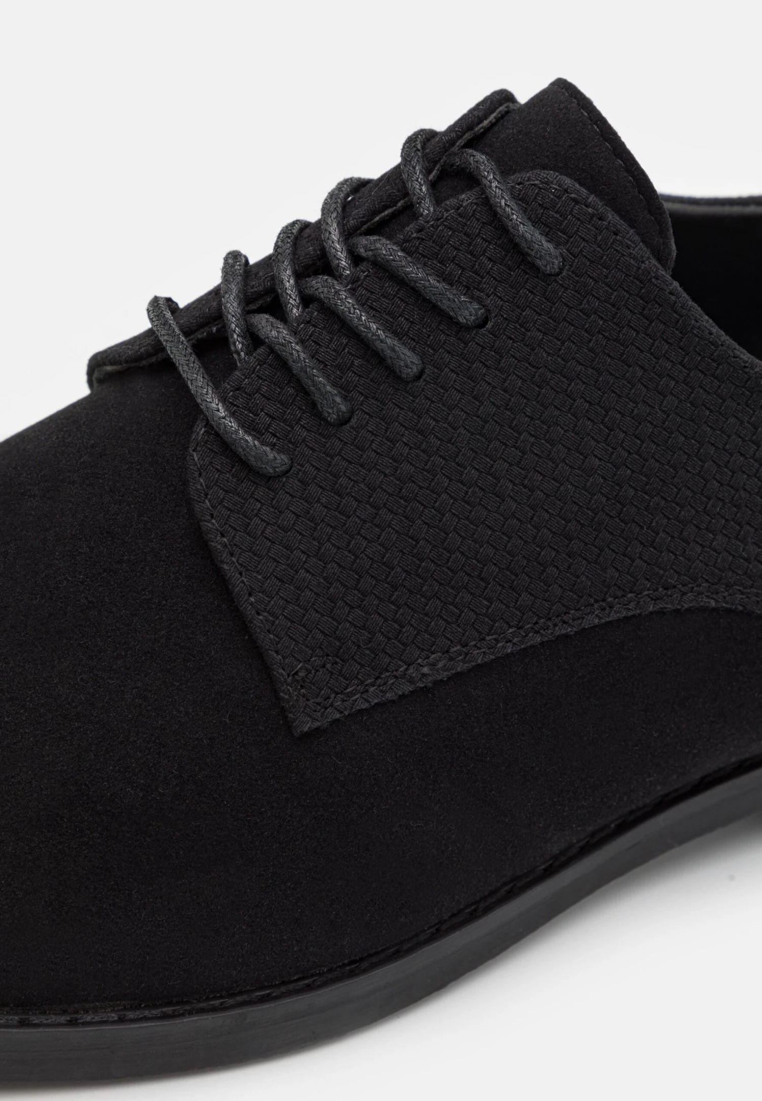 Pier One Unisex - Zapatos Con Cordones - Black 6 Pier One Unisex - Zapatos Con Cordones - Black - Imagen 6