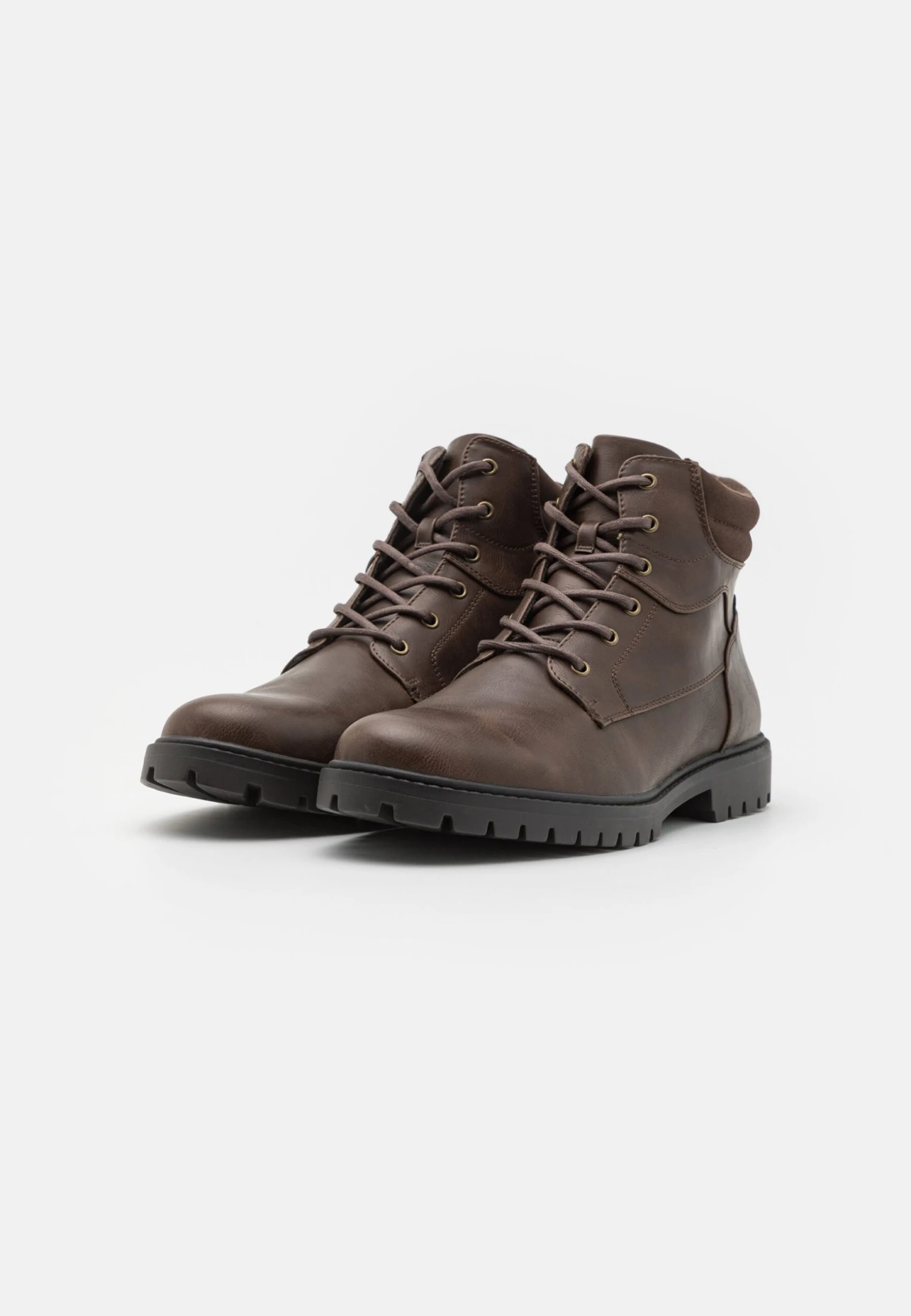Pier One Unisex - Botines Con Cordones - Brown 2 Pier One Unisex - Botines Con Cordones - Brown - Imagen 2