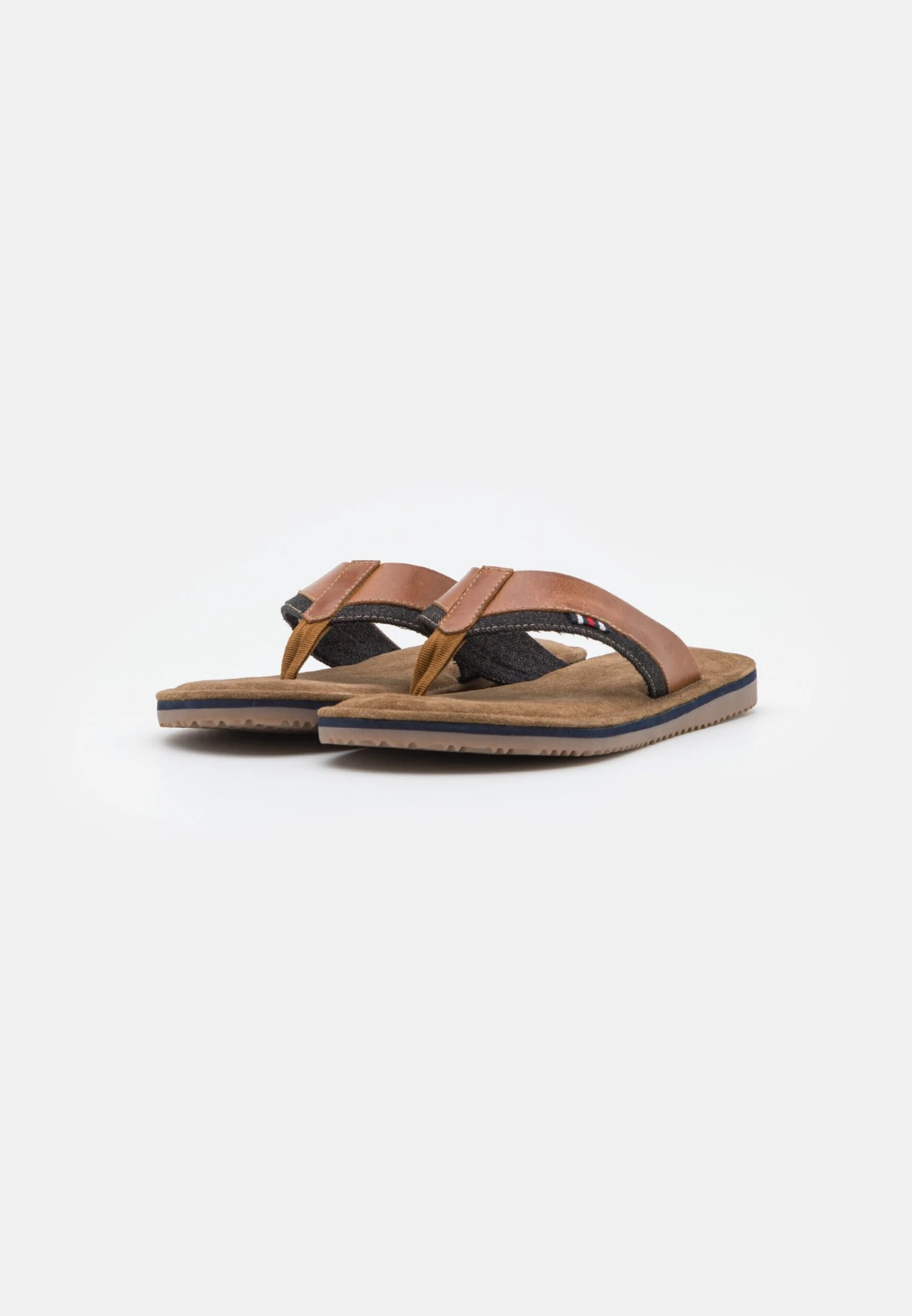 Pier One Leather - Sandalias De Dedo - Cognac 2 Pier One Leather - Sandalias De Dedo - Cognac - Imagen 2