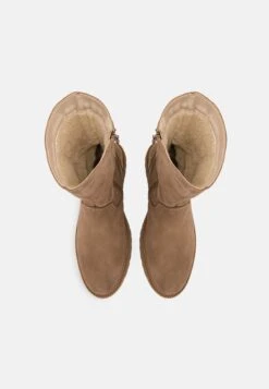 Pier One Leather Winter Boot - Botas - Taupe -Pier One 6764689a7b054af99a293cad010b9f7b