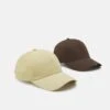 Pier One Unisex 2 Pack - Gorra - Khaki/Sand