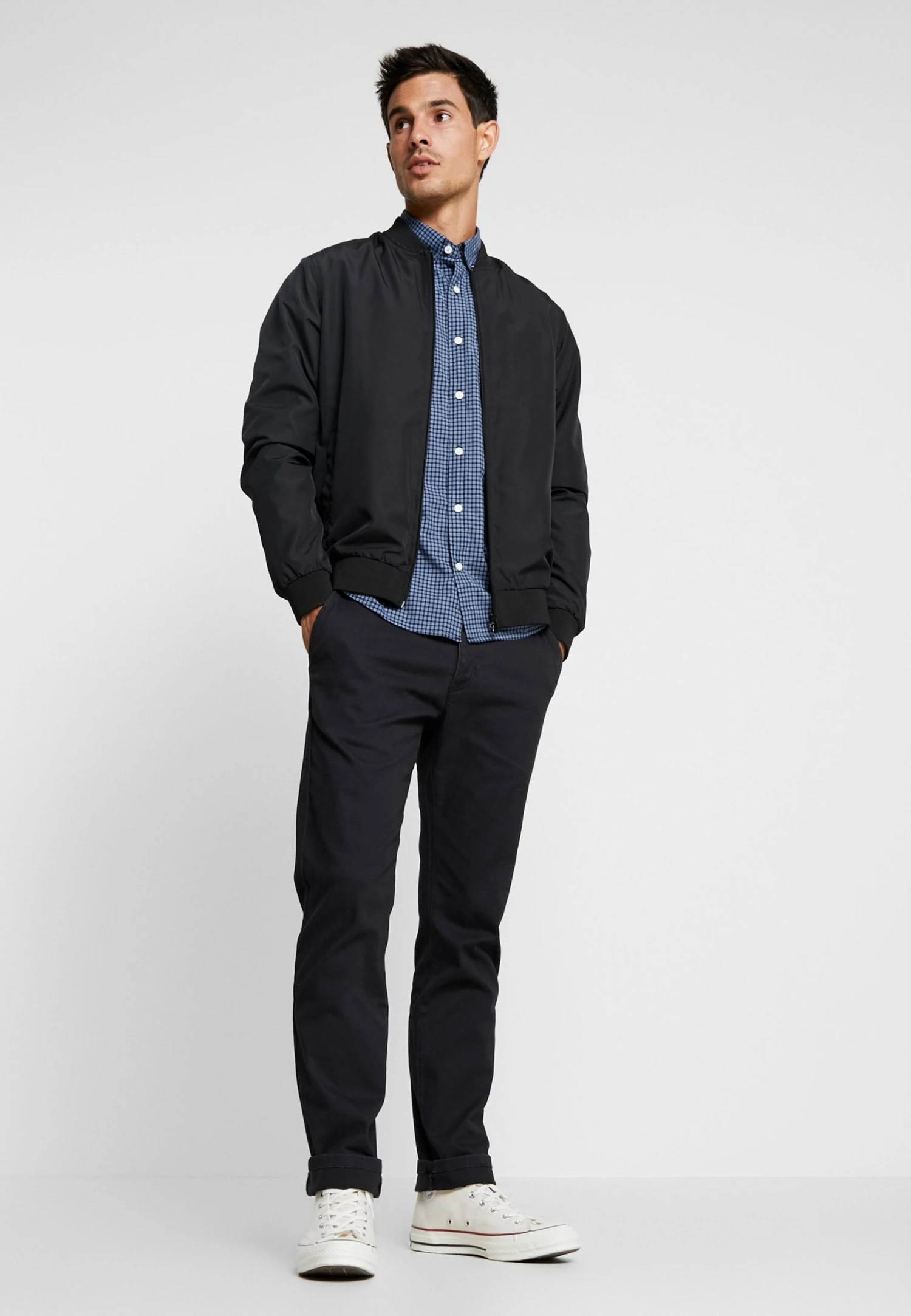 Pier One Pantalones Chinos - Black 2 Pier One Pantalones Chinos - Black - Imagen 2