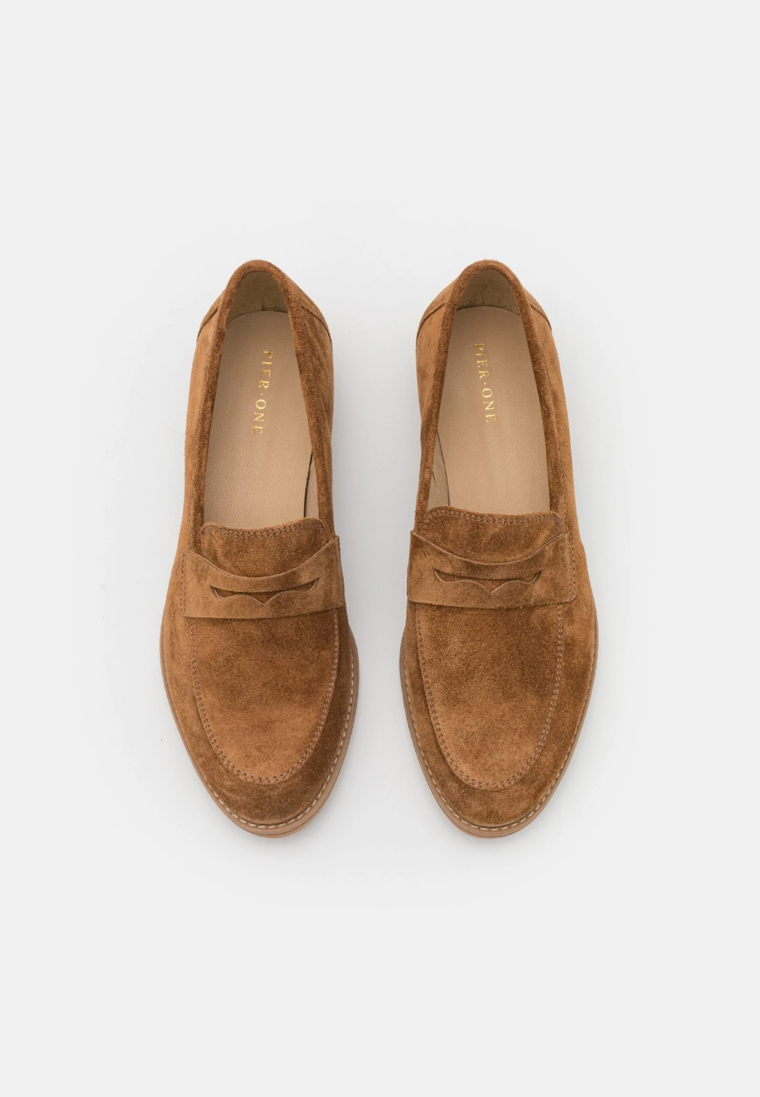 Pier One Leather - Mocasines - Brown 6 Pier One Leather - Mocasines - Brown - Imagen 6