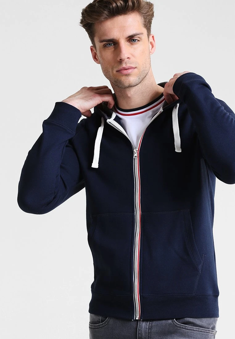 Pier One Sudadera Con Cremallera - Navy 1 Pier One Sudadera Con Cremallera - Navy