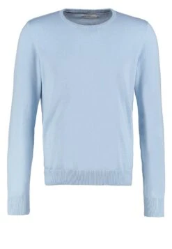 Pier One Basic Crewneck - Jersey De Punto - Light Blue -Pier One 80f1c7c7bbed4ed08a43aa5550fa92e2