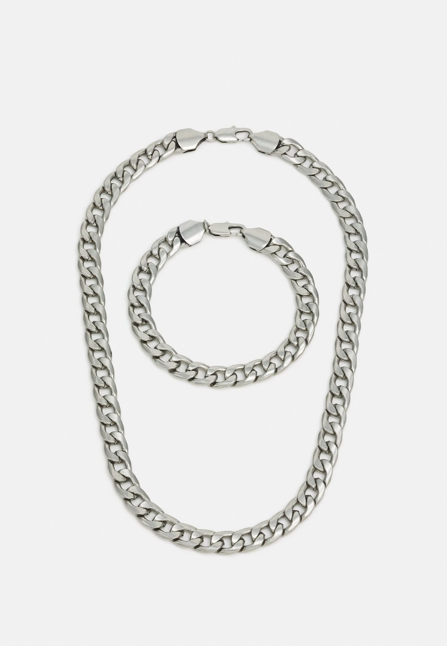 Pier One 2Pack Set - Collar - Silver-Coloured 1 Pier One 2Pack Set - Collar - Silver-Coloured