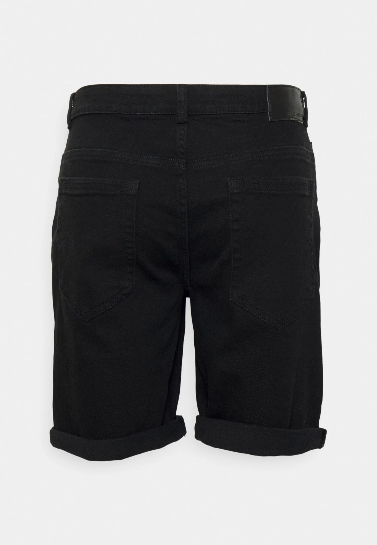 Pier One Shorts Vaqueros - Black Denim 2 Pier One Shorts Vaqueros - Black Denim - Imagen 2