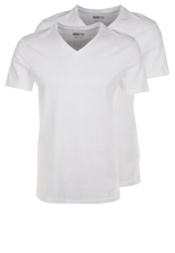 Pier One 2 Pack - Camiseta Básica - White