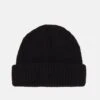 Pier One Short Micro Beanie Unisex - Gorro - Black