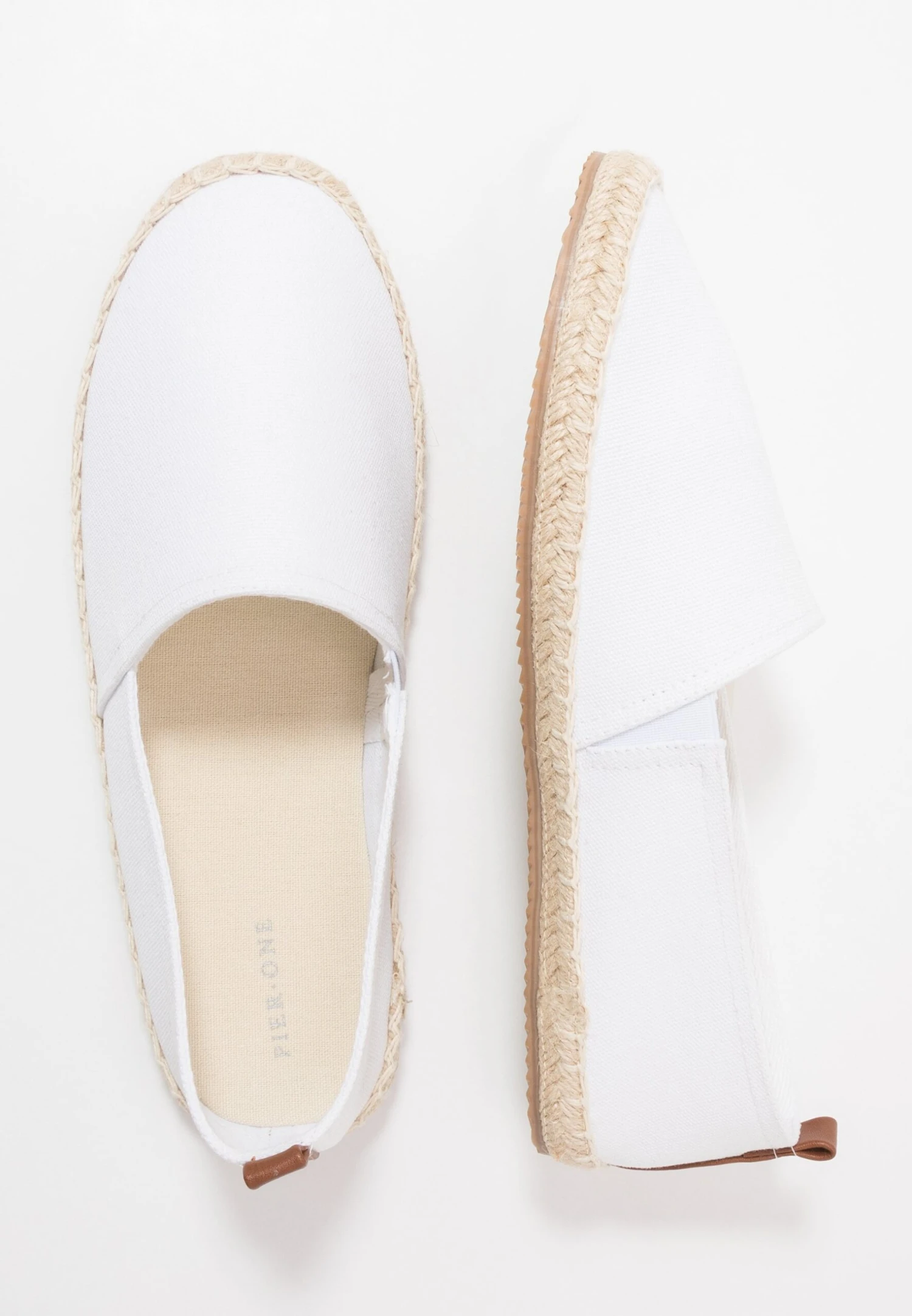 Pier One Rena Espadrille Unisex - Alpargatas - White 2 Pier One Rena Espadrille Unisex - Alpargatas - White - Imagen 2