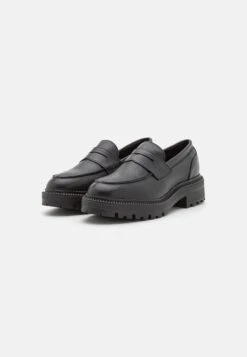 Pier One Leather - Mocasines - Black 8 Pier One Leather - Mocasines - Black -Pier One b15a0b2ee96b4043a6d56570d50403f8
