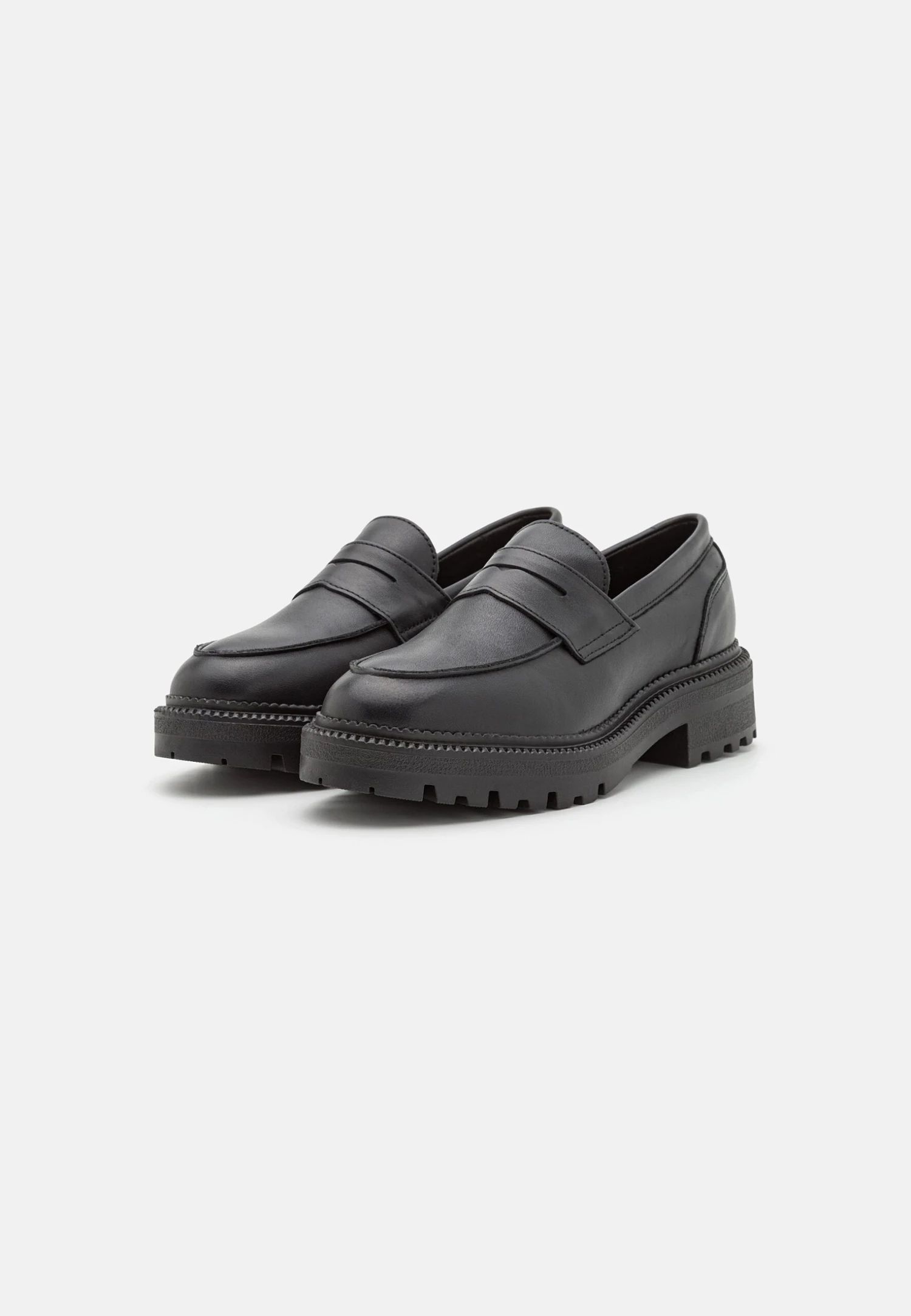 Pier One Leather - Mocasines - Black 3 Pier One Leather - Mocasines - Black - Imagen 3