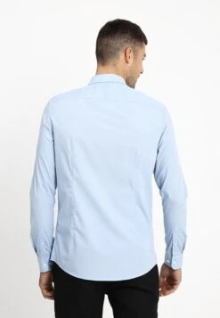 Pier One 2 Pack - Camisa Elegante - Light Blue/Dark Blue -Pier One c3bd0cfbcb9e44a7a5fc26812d74631f