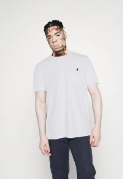 Pier One 3 Pack - Camiseta Básica - White/Dark Blue/Blue -Pier One c861a69cfb1e4a6fafbf2b097bf177a2