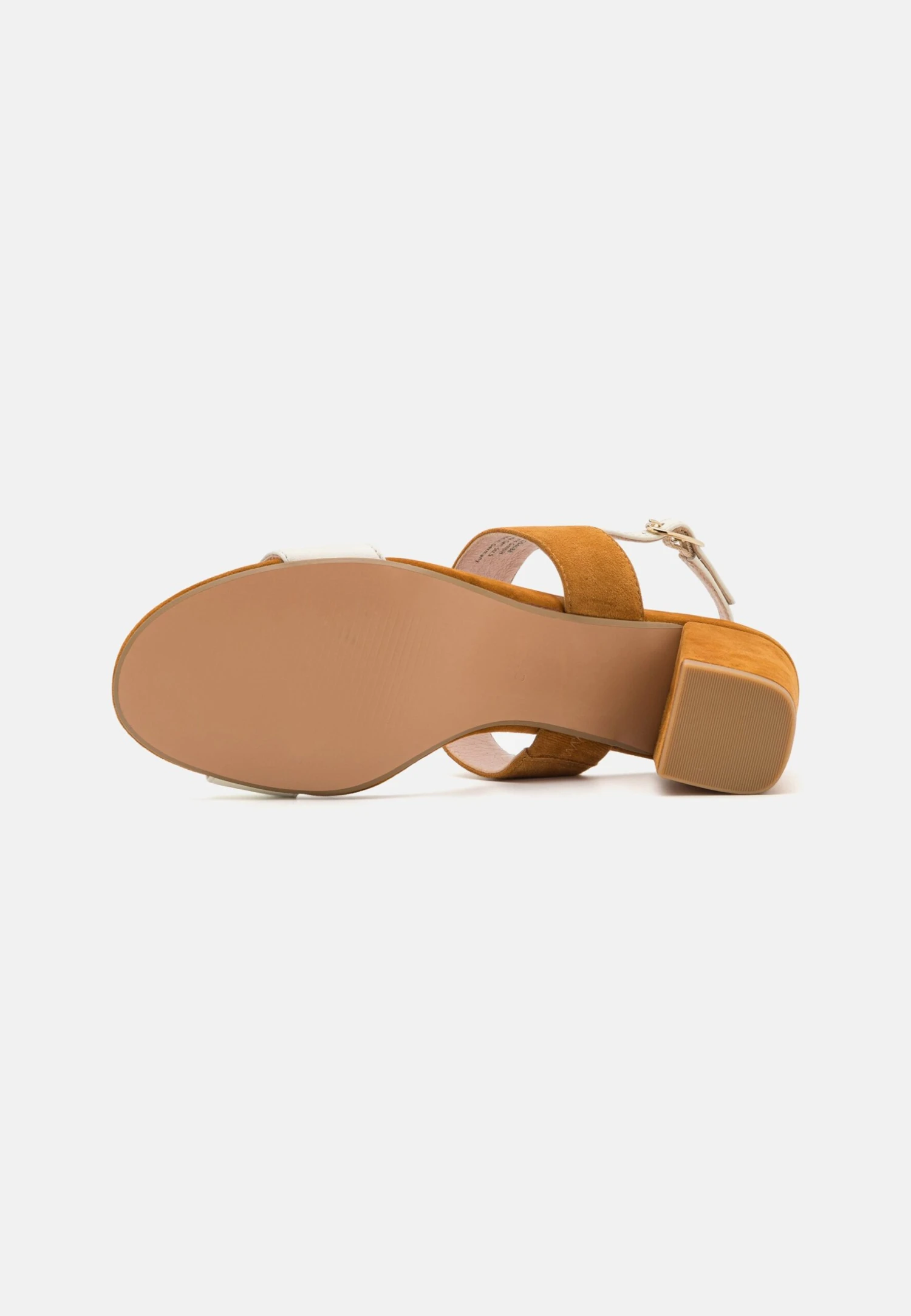 Pier One Leather- Sandalias - White/Cognac 5 Pier One Leather- Sandalias - White/Cognac - Imagen 5