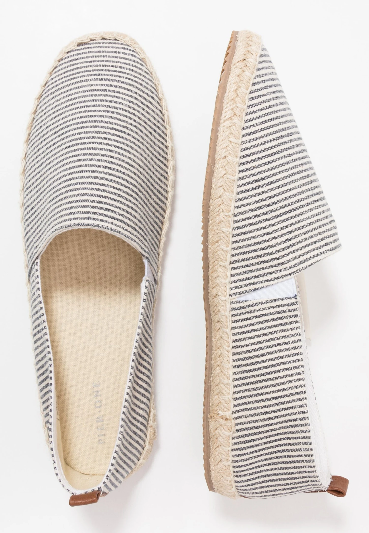 Pier One Rena Espadrille Unisex - Alpargatas - White/Blue 6 Pier One Rena Espadrille Unisex - Alpargatas - White/Blue - Imagen 6