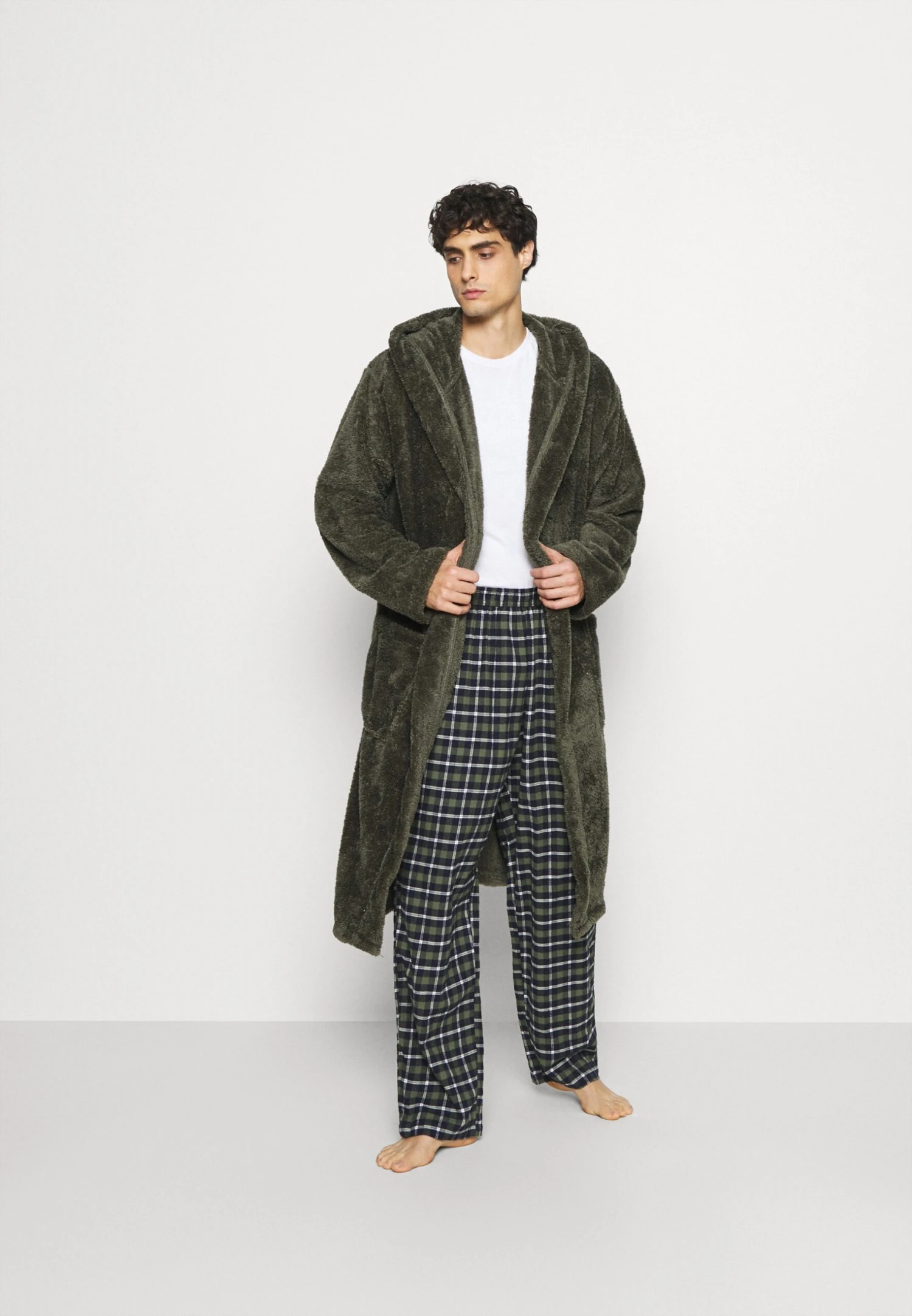 Pier One Albornoz - Khaki 2 Pier One Albornoz - Khaki - Imagen 2