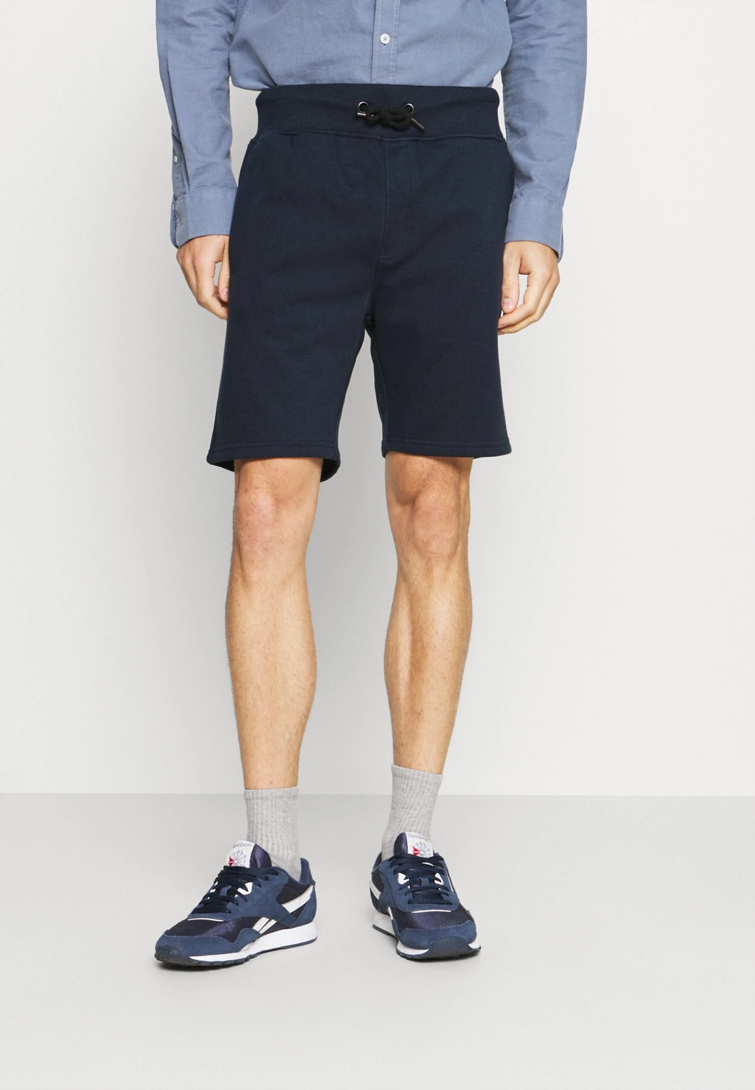 Pier One 3 Pack - Shorts - Black/Mottled Light Grey/Dark Blue 4 Pier One 3 Pack - Shorts - Black/Mottled Light Grey/Dark Blue - Imagen 4