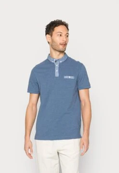 Pier One Polo - Dark Blue/Light Blue