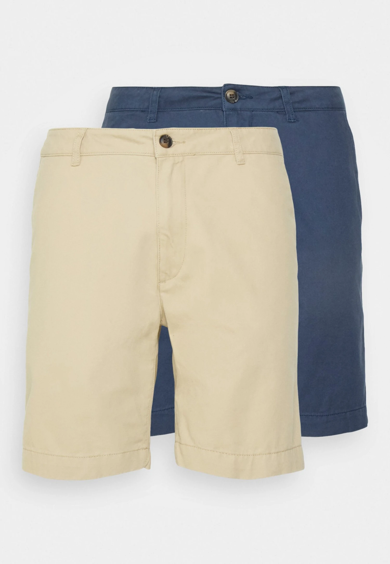 Pier One 2 Pack - Shorts -Dark Blue/Tan 10 Pier One 2 Pack - Shorts -Dark Blue/Tan - Imagen 10