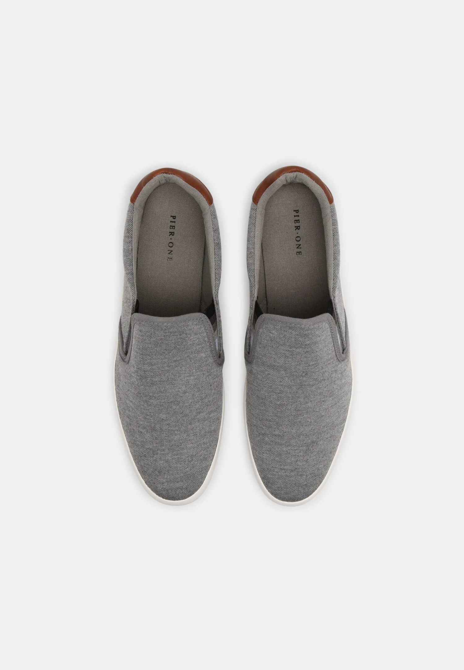 Pier One Unisex - Mocasines - Dark Grey 4 Pier One Unisex - Mocasines - Dark Grey - Imagen 4