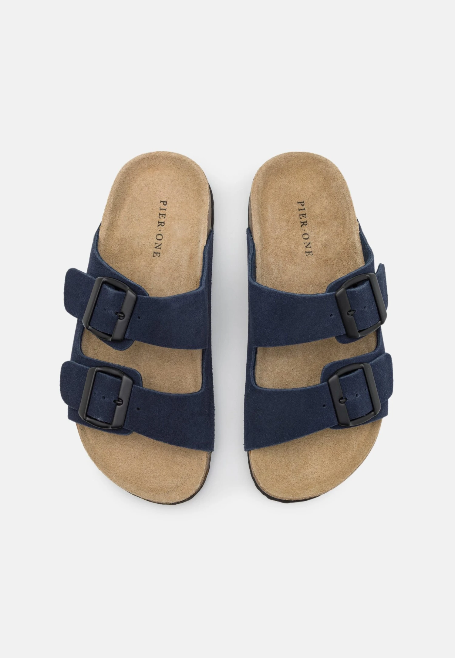 Pier One Leather Unisex - Pantuflas - Dark Blue 4 Pier One Leather Unisex - Pantuflas - Dark Blue - Imagen 4